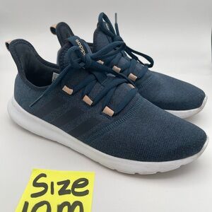 Adidas Navy and Peach Sneakers